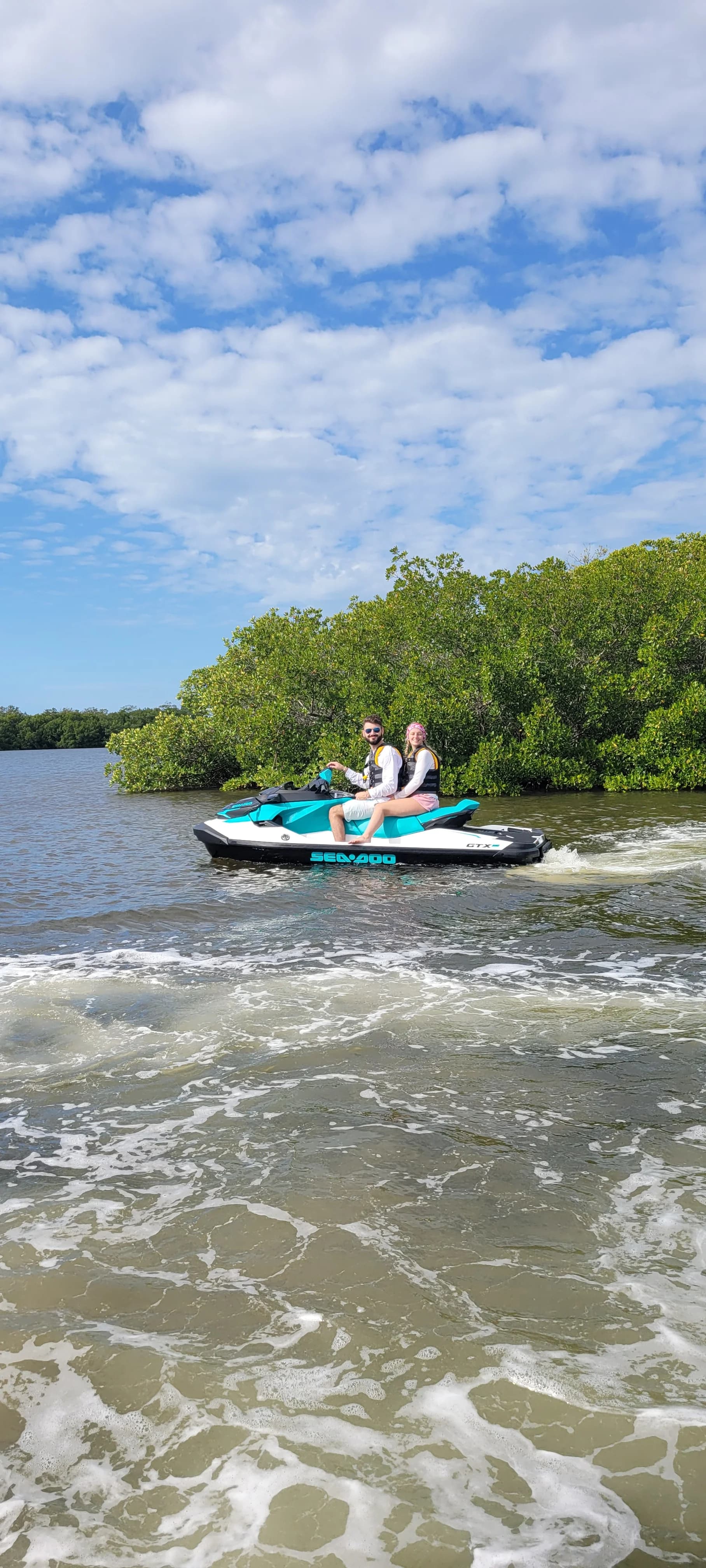 Guided jet ski adventure near Sanibel Island
