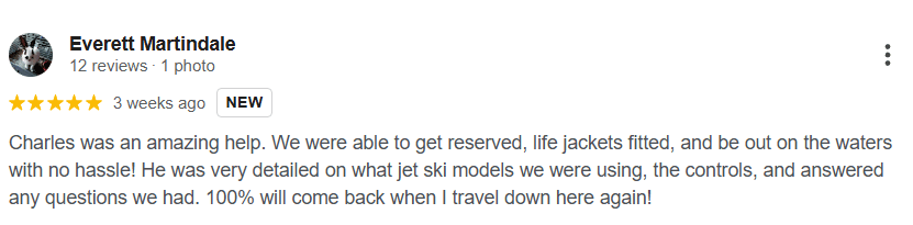 Verified customer review 2
