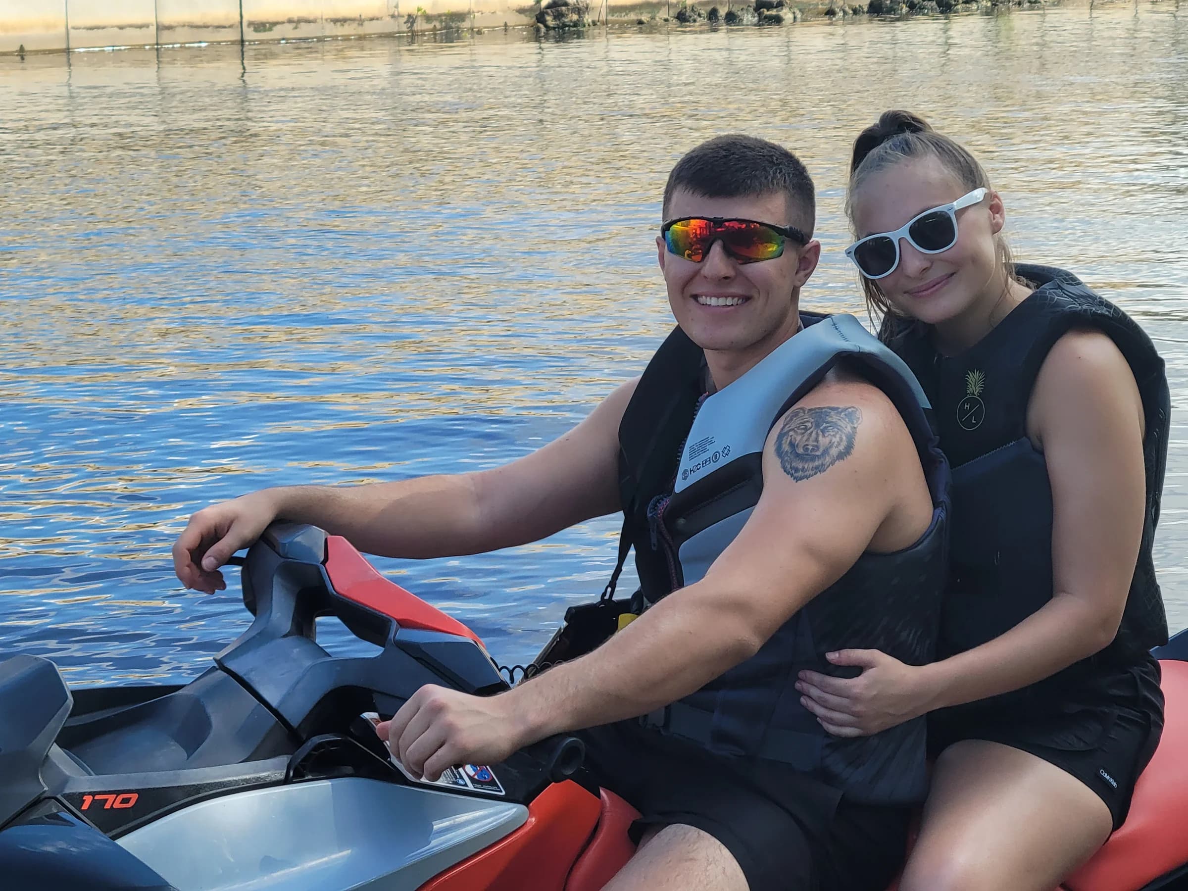 Jet ski with Bluetooth audio